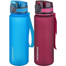 Velora Uzspace 2'li Tritan Matara Seti 500 ml 14 Farklı Renk Seçeneği Fiftyfifty Mavi-Kırmızı