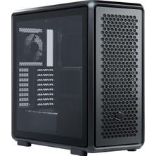 Velora Cooler Master Masterframe 600TG MF600-KGNN-S00 3X140MM(ÖN)-1X120MM(ARKA) Fan Modüler Atx Alüminyum S