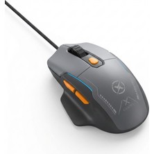 Velora XO-M14 Rgb Oyuncu Mouse | 7600 Dpı, 6 Tuşlu, 65G Hafif Kablolu USB Ergonomik Gaming Mouse Siyah