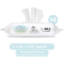 Velora Sleepy Islak Mendil Bio Natural 240 Adet