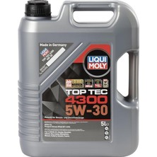 Bemy Ticaret Moly Top Tec 4300 5W-30 5 L Otomotiv Bakım Ürünü 2324