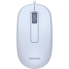 Velora Philips SPK7238 USB Kablolu 1200DPI 3 Tuşlu Optik Mouse Mavi