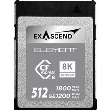 Velora Exascend Element 512GB Cfexpress Type-B Hafıza Kartı