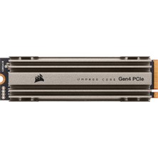 Velora Corsair MP600 Core 4tb Pcıe Gen4 Nvme M.2 Ssd, Soğutuculu, 4,950MB/S Okuma 3,950MB/S Yazma Hızı (CSSD-F4000GBMP600COR)