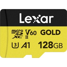 Velora Lexar Professional 128GB 280 Mb/s Gold Micro Sd Hafıza Kartı
