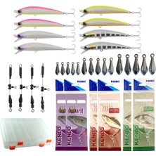 Velora Yekoutdoor Kurşun Arkası Rapala & Hazır Takım Seti