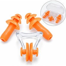 Velora Kyro Tech Kulak ve Burun Tıkayıcı Havuz Seti, Yumuşak Silikon Yüzme Kulak Tıkacı ve Burun Klipsi, Su Geçişini Azaltmaya Yardımcı Ergonomik Tasarım, Yıkanabilir Tekrar Kullanılabilir Yüzme Aksesuarı