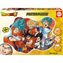 Velora Educa - Yapboz Çocuk Dragon Ball Poster Xxl | 250 Parça | 100 x 70 cm | 8 Yaşından Büyük (19965)