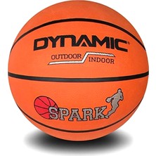 Velora Dynamic Spark Turuncu Basketbol Topu, Tek Ebat, 1dytpsparkn7