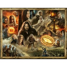 Velora Ravensburger 2000 Parça Puzzle Yüzüklerin Efendisi
