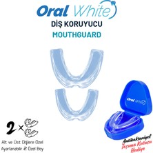 Velora Oral White Diş Gıcırdatma ve Çene Sıkma Aparatı, Silikon Gece Plağı