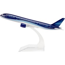 Velora 24-Hours Azerbaycan Havayolları 787 Uçak Modeli Alaşım Metal Model Süslemeleri Uçak Modeli Döküm 1:400