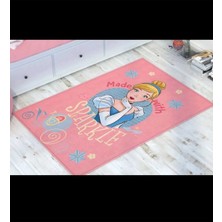 Taç Lisanslı Disney Cindrella Sparkle 80X120 Halı