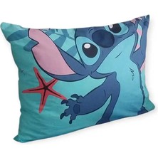 Zorlu Tekstil Lilo&stitch Pamuk Yastık Kılıfı (Fermuarlı)