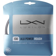 Velora Luxilon Unisex-Yetişkin Alu Power 130 Kaba DIZE,GÜMÜŞ,130 Rough,set.