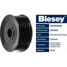 Biesey Ursus Traktör Perkins Motor Alternatör Sabit Kasnağı 6 Kanal 993055 AKS93055