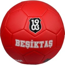Velora Beşiktaş Premium Serisi Lisanslı 32 Panel Dikişli 5 Numaralı Futbol Topu (Kırmızı)