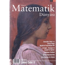 Nesin Yayınevi Matematik Dünyası Dergisi Sayı:99 YIL:2014 - Iı