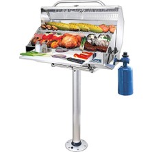 Velora Magma T10 – 185 28 Double Locking Stand Tutucu Magma Mangalın Marine Karavan Için-Dejeuner Aksesuarı