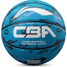 Velora Hsport Cba Pro Basketbol Topu Iç ve Dış Mekan Saha Için Uygun Üst Kalite No: 5 Kaymaz Kauçuk 6 Katmanlı Iç Astar Basket Top (Yeşil)