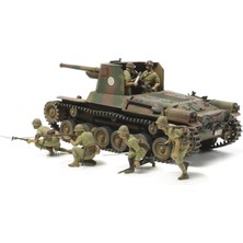 Velora Tamiya 300035331 – 1: 35 Japon Panzer Tip 1 ile 6 Figürler