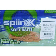 Velora Spiinx Baby Fish Silikon 4.5cm 18P Tan (Tan)