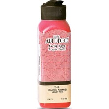 Velora Artdeco Akrilik Boya, 140 Ml, Kadife Kırmızı