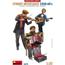 Velora Miniart 38078 1:35 Sokak Müzisyenleri 1930-40'LAR