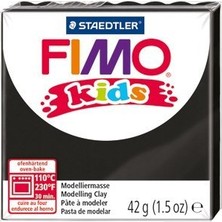 Velora Staedtler Fımo 8030-9 02 Fimo Kids Modelleme Kili, 42 Gr, Siyah