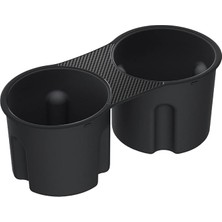 Alyron Store Tesla Model Y Legacy 2024-2023 Orta Konsol Bardaklık Tutucu Organizer TO210 Black - ACP04507