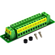 Velora Oono Ac Dc Için 16 Amp 2X12 Pozisyon Terminal Bloğu Dağıtım Modülü
