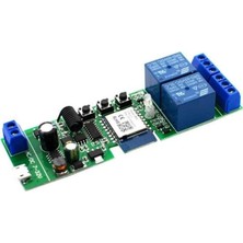 Velora Sanec Dc 7-32V Wifi 2 Kanal Röle Modülü - App Kontrollü