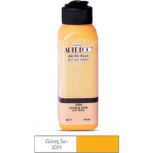 Velora Artdeco Akrilik Boya, 140 Ml, Güneş Sarı
