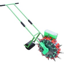 Alyron Store Aplikatörü Tohum Ekme Makinesi Rulo Ekme Makinesi Ekici Aracı Hassas Ayarlanabilir Bahçe Ekme Makinesi, Ekim ve Gübreleme 12 Tohumlama Nozulları