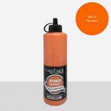 Velora Cadence Multisurface Hybrid Akrilik Boya, H-012 Turuncu, 500 ml