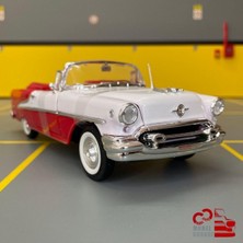 Velora Welly Oldsmobile Super 88 1955 1/24 Ölçek *c&c Model Garage* Diecast Metal Model Araba