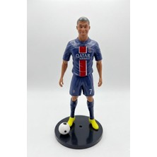 Velora Netavantaj Kylian Mbappé Standlı Figürü, 20 Cm, Psg Forması