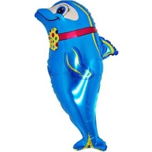 Velora Red Castle Flippy Dolphin Folyo Balon- 10 Adet 40 Inç 100 cm