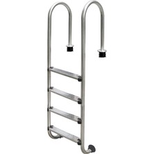 Alyron Store Merdiveni Muro Seri AISI304 Paslanmaz Çelik 4 Basamaklı (Pool Ladder)