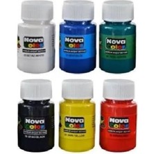 Velora Akrilik Boya 6'lı Şişe 17ML 6 Farklı Renk-Set
