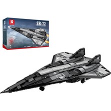 Velora Reobrix 33039 Sr-72 Keşif Uçağı Jet (Sr-72 Reconnaissance Aircraft) Yaratıcı Yapı Blok Seti Building Blocks - 2071 Parça