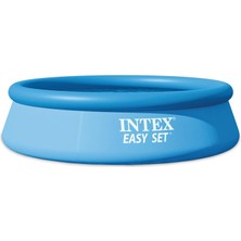 Velora Intex 28120NP Kolay Set 10 Ayak x 30 Inç Şişme Açık Yüzme Havuzu, 3853 Litre Su Kapasitesi, Havuz 10 Dakikada Suya Hazır - Mavi (Pompa Dahil Değildir)