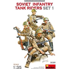 Velora Miniart 35309 1:35 Sovyet Tankçı Piyade Erleri Set I