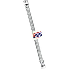 Alyron Store Nipelli (Bütün Uzunluklar) Paslanmaz Çelik Flex Hortum Bağlantı Hortumu (30 Cm)