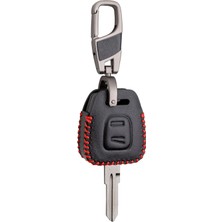 Velora Alisveristime (Opel ile Uyumlu Vectra Corsa Astra G) Deri Anahtar Kılıfı