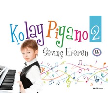 Alfa Yayınları Kolay Piyano 2 (Spiralli)