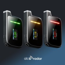 Velora Alcoradar Pro Dijital Alkolmetre | USB Şarjlı, LED Ekranlı, Hızlı ve Hassas Promil Ölçer