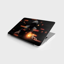 Velora Laptop Sticker Bilgisayar Notebook Pc Kaplama Etiketi Attack