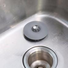 Velora Lavabo ve Küvet Tıkacı Süzgeçi,silikon Tıpa,