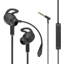Velora Psr Aksesuar Ak-P9 3.5mm Kulaklık – Çift Mikrofonlu, Hd & 3D Surround Ses, Güçlü Bass, Gürültü Önleyici, Ergonomik Kulak Içi Kulaklık (Siyah)
